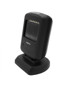 Approx appLS07DESK Lector de códigos de barras fijo 1D 2D CMOS Negro, Gris
