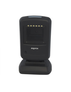 Approx appLS07DESK Lector de códigos de barras fijo 1D 2D CMOS Negro, Gris 2