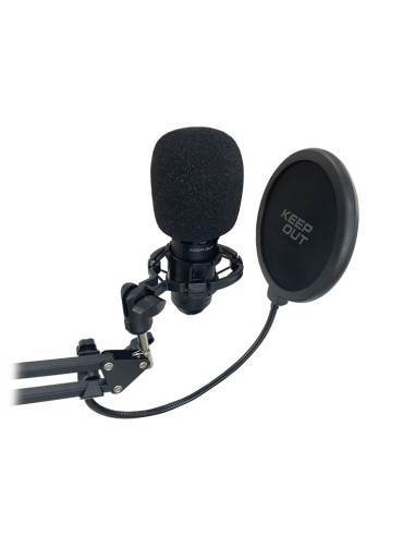 KeepOut XMICPRO Negro Micrófono para PC