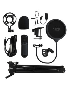 KeepOut XMICPRO Negro Micrófono para PC 2