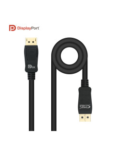 Nanocable 10.15.2502 cable DisplayPort 2 m Negro 2
