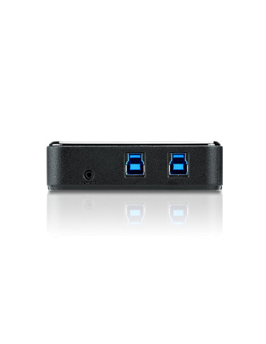 ATEN Switch de periféricos USB 3.2 Gen1 de 2 x 4 puertos