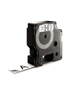 DYMO D1 - Etiquetas Durable - Negro sobre blanco - 19mm x 5.5m