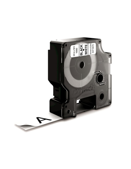 DYMO D1 - Etiquetas Durable - Negro sobre blanco - 19mm x 5.5m