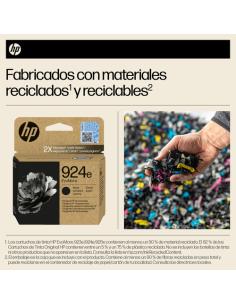 HP Cartucho de Tinta Original EvoMore 924e negra