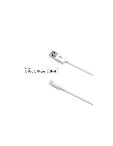 Celly USBLIGHT cable de conector Lightning Blanco