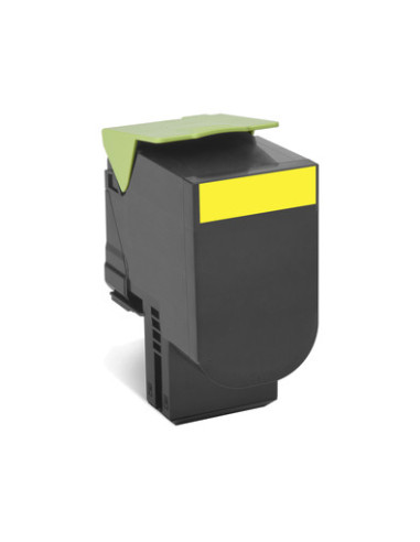 Lexmark 702HY R cartucho de tóner 1 pieza(s) Original Amarillo