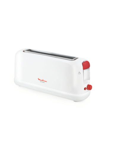 Moulinex LS160111 tostadora 7 1 rebanada(s) 1000 W Rojo, Blanco