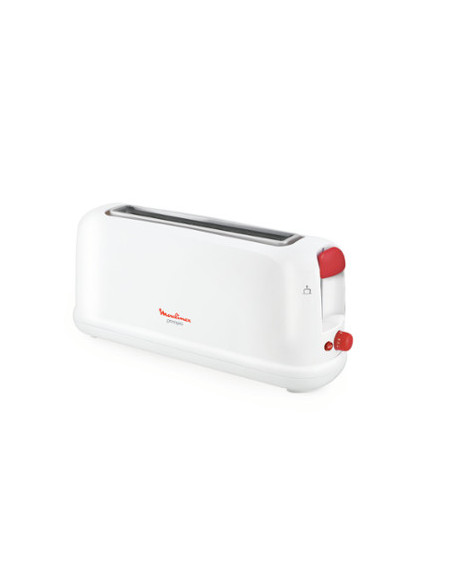 Moulinex LS160111 tostadora 7 1 rebanada(s) 1000 W Rojo, Blanco
