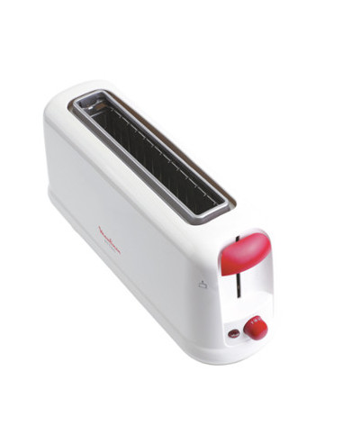 Moulinex LS160111 tostadora 7 1 rebanada(s) 1000 W Rojo, Blanco