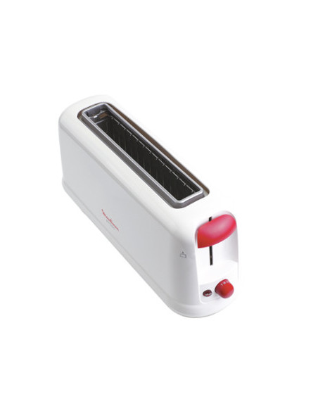 Moulinex LS160111 tostadora 7 1 rebanada(s) 1000 W Rojo, Blanco