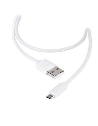 Vivanco Data cable USB USB 2.0 1,2 m Micro-USB B USB A Blanco