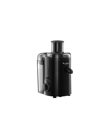Moulinex JU3708 Licuadora centrífuga 350 W Negro, Acero inoxidable