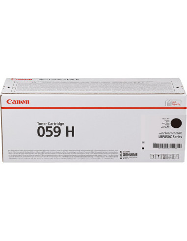 Canon 059H BK cartucho de tóner 1 pieza(s) Original Negro
