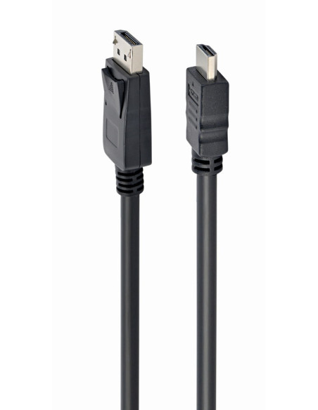 Gembird DisplayPort - HDMI, 3m HDMI tipo A (Estándar) Negro