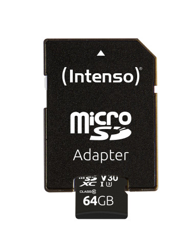 Intenso 3433490 memoria flash 64 GB MicroSDXC UHS-I Clase 10