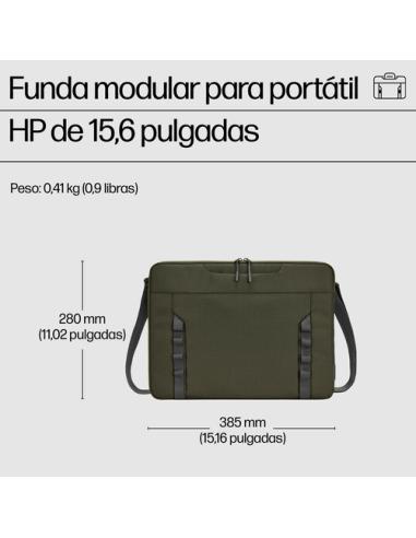 HP Funda modular para ordenador portátil de 15,6 pulgadas