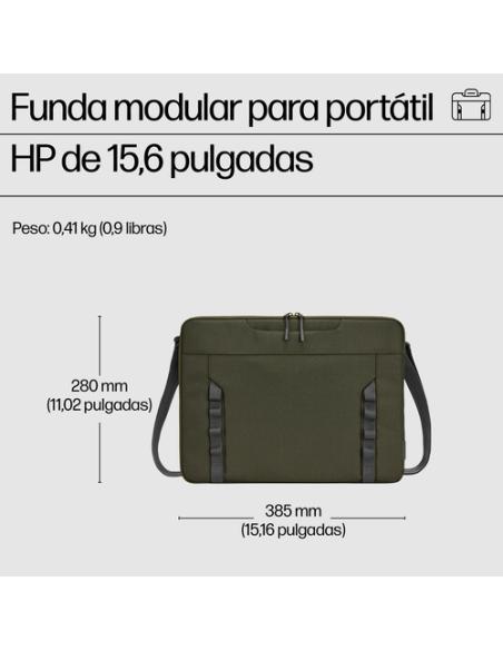 HP Funda modular para ordenador portátil de 15,6 pulgadas