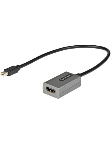StarTech.com Adaptador Mini DisplayPort a HDMI - 1080p - Monitor pantalla mDP 1.2 a HDMI - Dongle Convertidor Mini DP a HDMI -