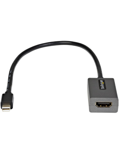 StarTech.com Adaptador Mini DisplayPort a HDMI - 1080p - Monitor pantalla mDP 1.2 a HDMI - Dongle Convertidor Mini DP a HDMI -