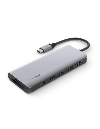 Belkin AVC009btSGY USB 3.2 Gen 1 (3.1 Gen 1) Type-C Plata
