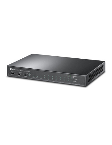TP-Link TL-SL1311MP switch No administrado Fast Ethernet (10 100) Energía sobre Ethernet (PoE) Negro