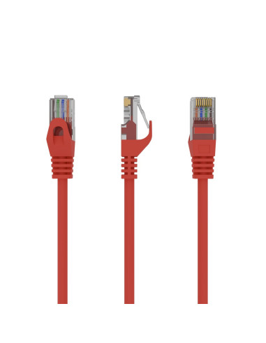 Gembird PP6U-0.25M cable de red Rojo 0,25 m Cat6 U UTP (UTP)