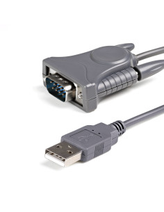 StarTech.com Cable Adaptador de 0,9m USB a Serie Serial DB9 DB25 RS232