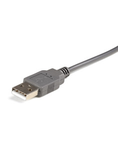StarTech.com Cable Adaptador de 0,9m USB a Serie Serial DB9 DB25 RS232 2
