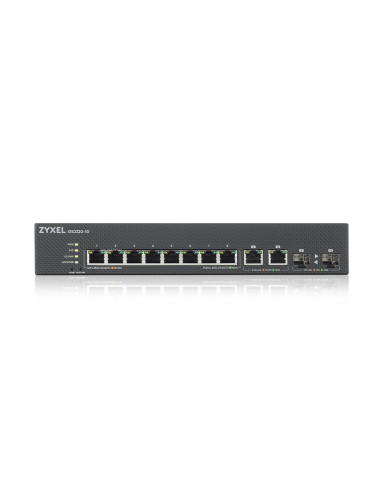 Zyxel GS2220-10-EU0101F switch Gestionado L2 Gigabit Ethernet (10 100 1000) Negro