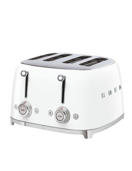Smeg TSF03WHEU tostadora 6 4 rebanada(s) 2000 W Blanco