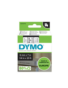 DYMO D1 - Etiquetas estándar - Negro en claro - 6mm x 7m 2