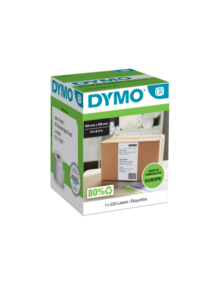 DYMO LW - Etiquetas de envío extragrandes - 104 x 159 mm - S0904980