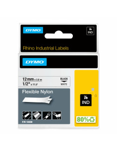 DYMO Nylon flexible IND - 12 mm x 3,5 m BW