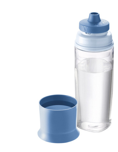 Maped 871803 bidón de agua Uso diario 500 ml Azul, Transparente