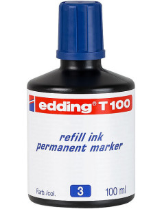 Edding T100-03 recambio para marcador Azul 100 ml 1 pieza(s)