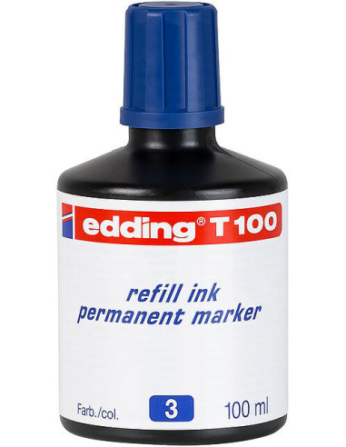 Edding T100-03 recambio para marcador Azul 100 ml 1 pieza(s)