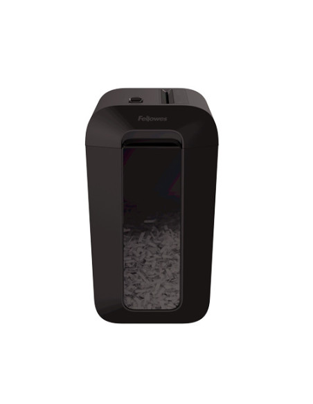 Fellowes LX65 triturador de papel Corte cruzado 4 cm Negro
