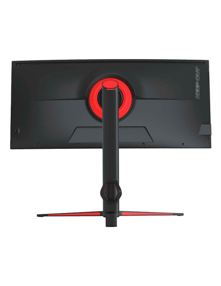 KeepOut XGM34UW pantalla para PC 86,4 cm (34") 3440 x 1440 Pixeles UltraWide Quad HD LED Negro, Rojo