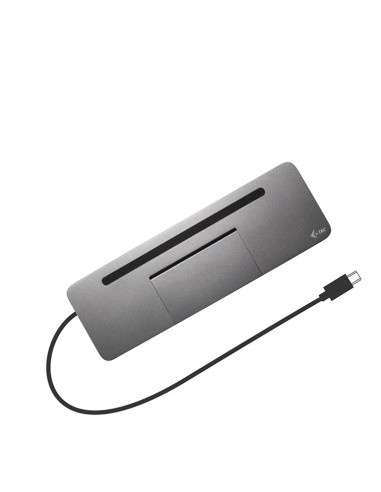 i-tec Metal USB-C Ergonomic 4K 3x Display Docking Station + Power Delivery 85 W