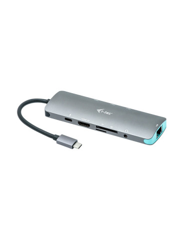 i-tec Metal USB-C Nano Docking Station 4K HDMI LAN + Power Delivery 100 W