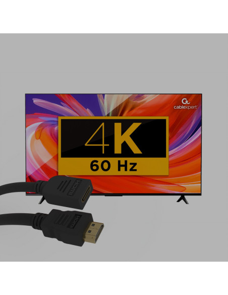 Gembird CC-HDMI4X-0.5M cable HDMI 0,5 m HDMI tipo A (Estándar) Negro