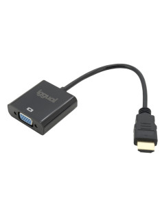 iggual Adaptador HDMI a VGA + audio (3.5 mm) 2