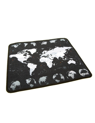 iggual Alfombrilla mapamundi ratón 30x25 cm