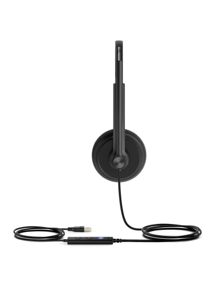Yealink UH34 Lite Dual Teams Auriculares Alámbrico Diadema Oficina Centro de llamadas USB tipo A Negro