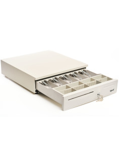 iggual Cajón Portamonedas IRON-50W 42cm 5+8 blanco 2
