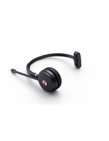 Yealink WH62 Mono Teams Auriculares Inalámbrico Diadema Oficina Centro de llamadas MicroUSB Base de carga Negro