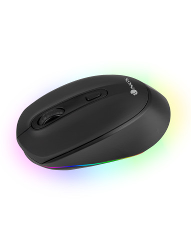 NGS SMOG-RB ratón Juego Ambidextro RF Wireless + Bluetooth Óptico 2400 DPI
