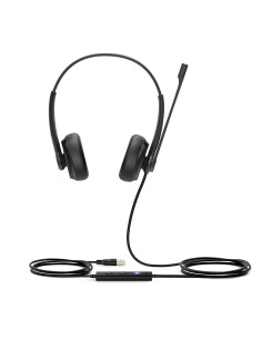 Yealink UH34 Dual Teams Auriculares Alámbrico Diadema Oficina Centro de llamadas USB tipo A Negro