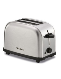 Moulinex LT330D tostadora 6 2 rebanada(s) 700 W Acero inoxidable